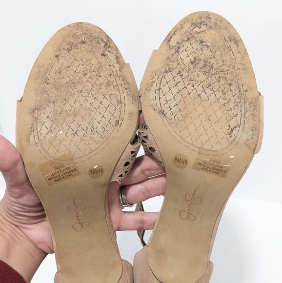 Jessica Simpson Suede Jastia Heels - Picture 13 of 16